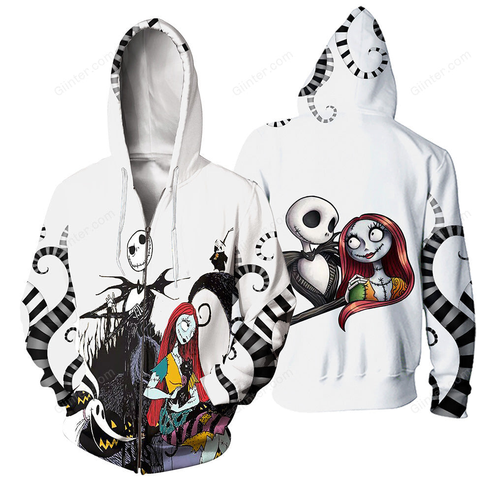 Jack Skellington 3D All Over Printed Shirts For Men And Women 331