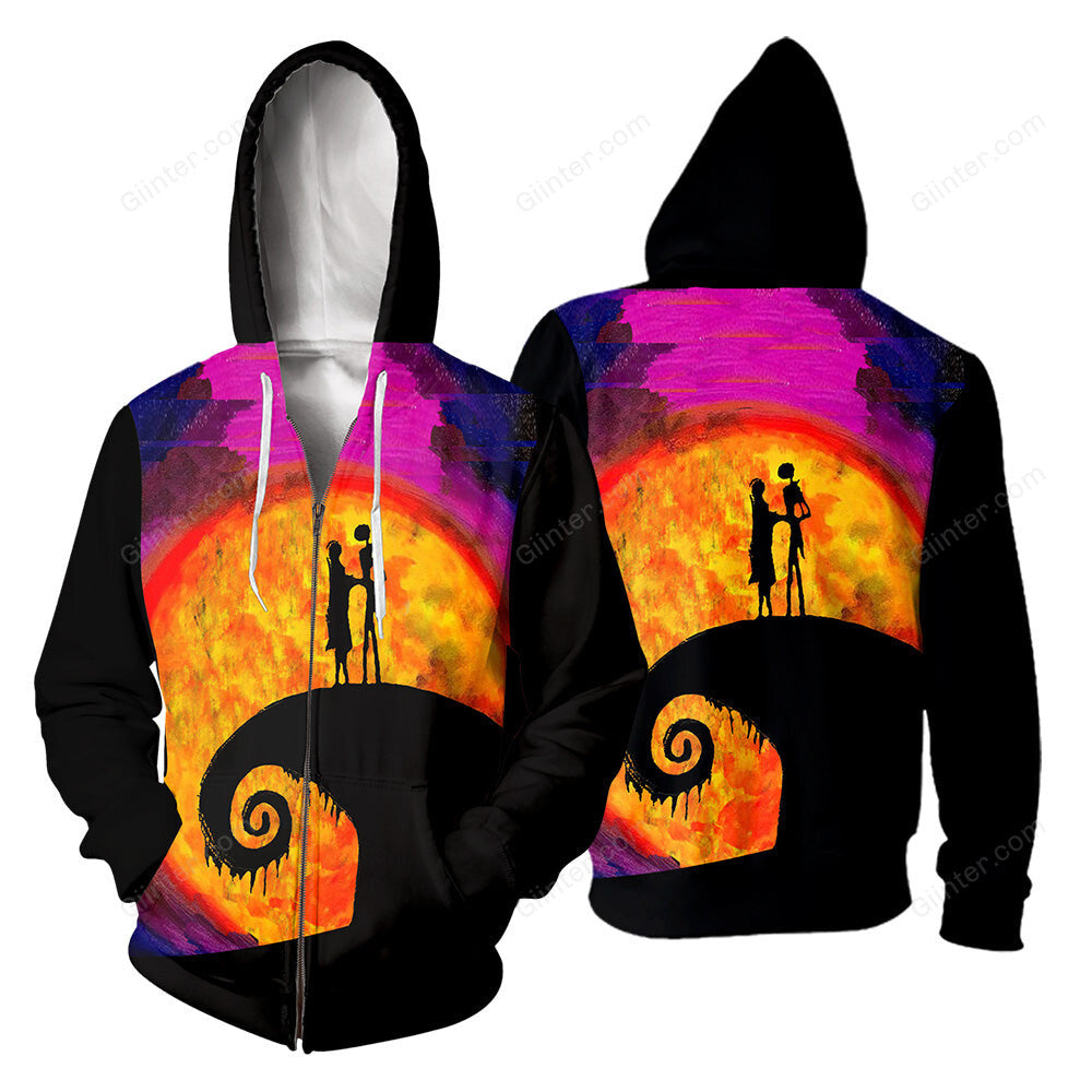 Jack Skellington 3D All Over Printed Shirts For Men And Women 332