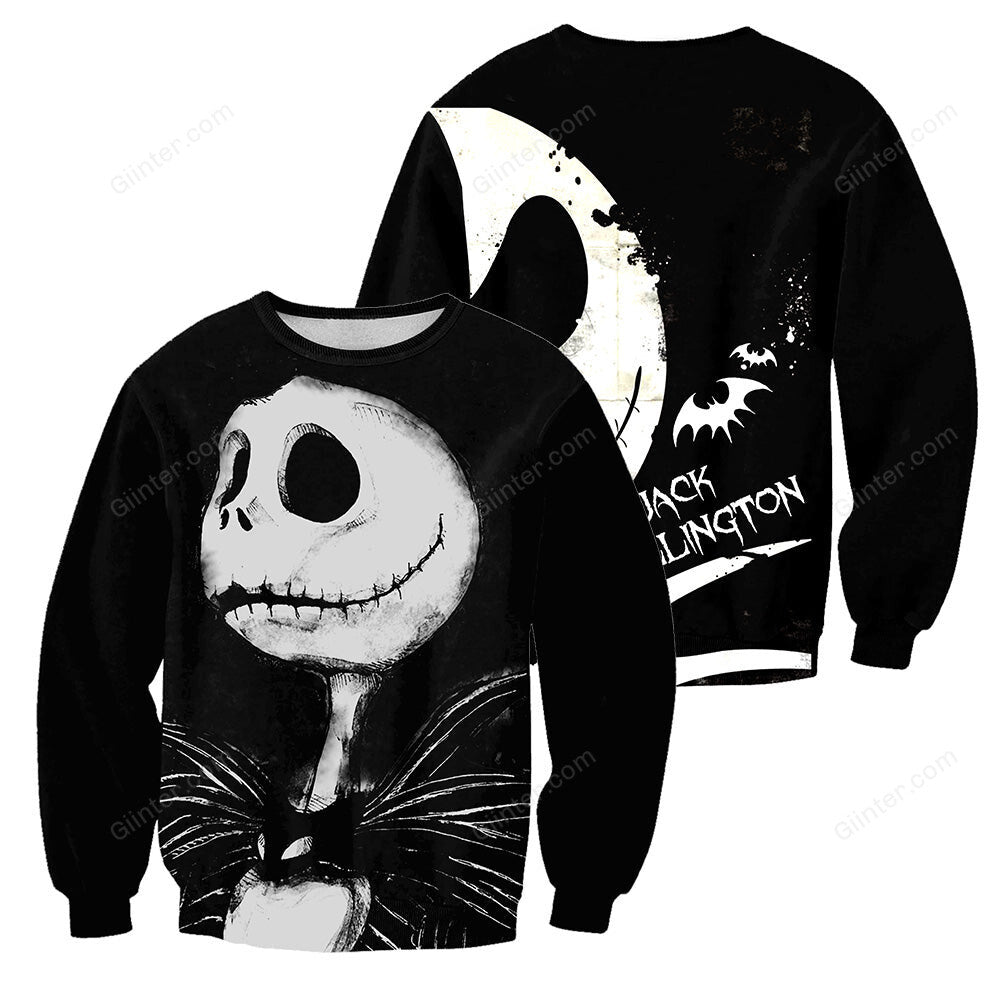 Jack Skellington 3D All Over Printed Shirts For Men And Women 336
