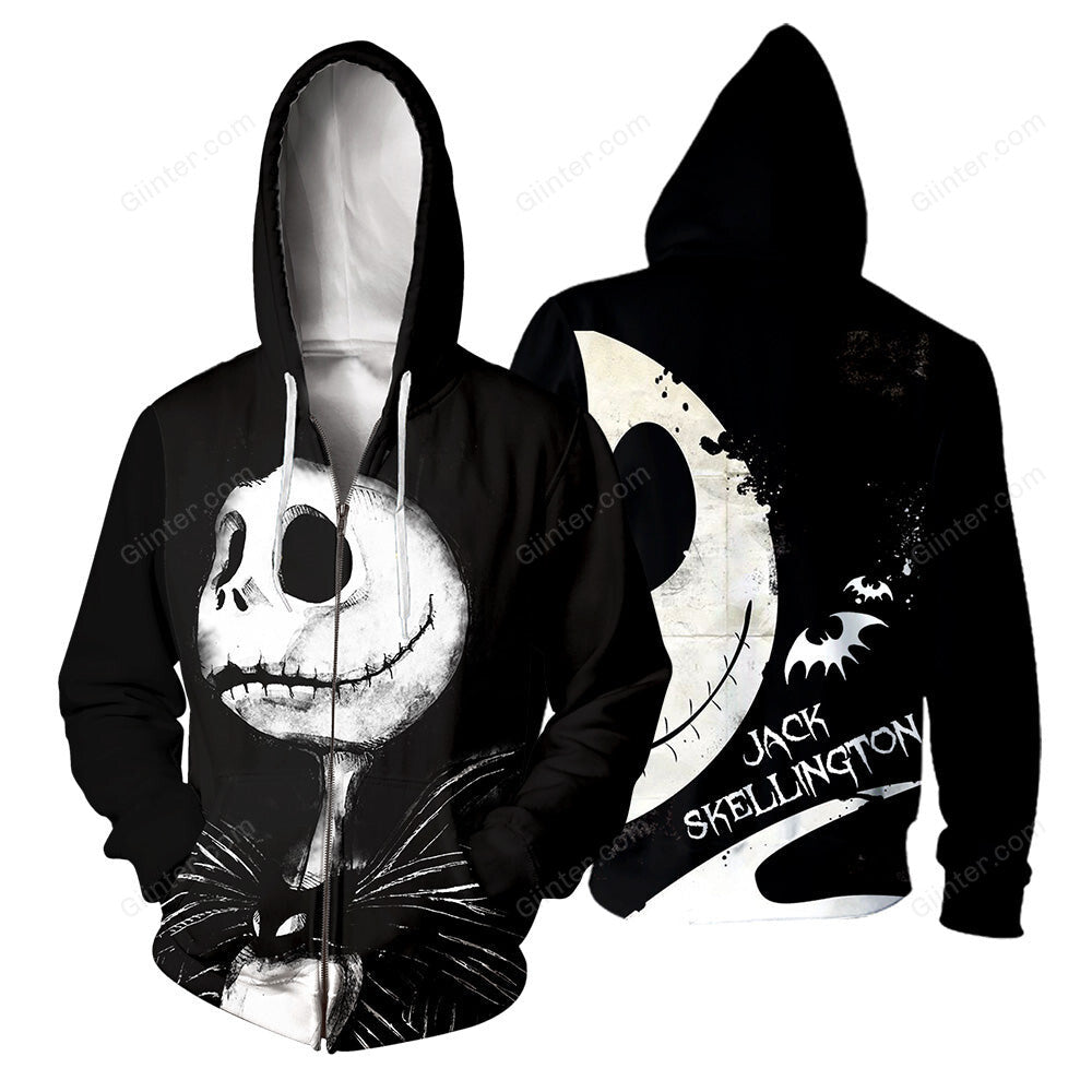Jack Skellington 3D All Over Printed Shirts For Men And Women 336