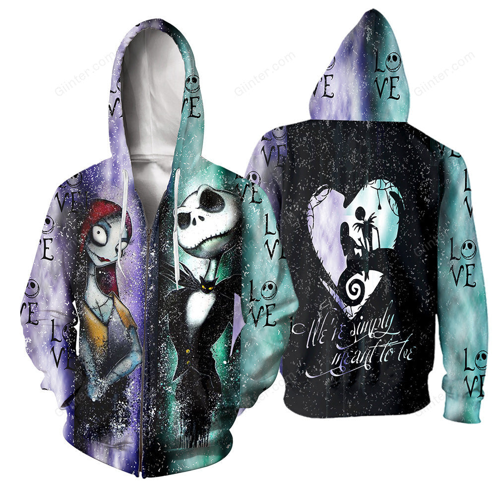 Jack Skellington 3D All Over Printed Shirts For Men And Women 34