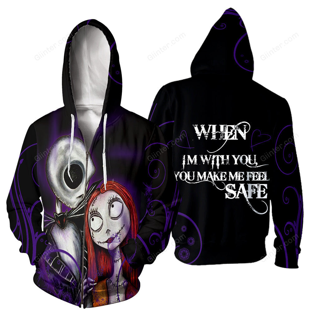 Jack Skellington 3D All Over Printed Shirts For Men And Women 340