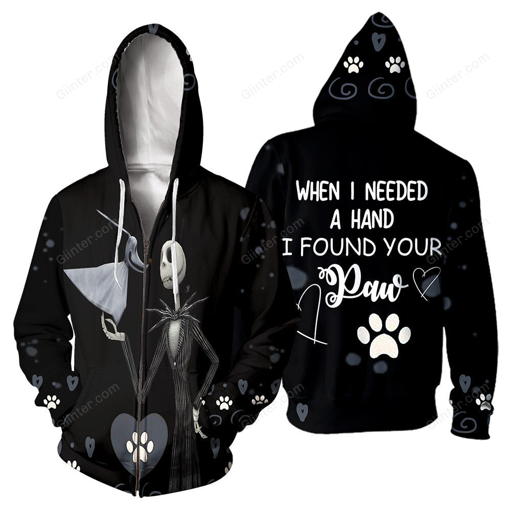 Jack Skellington 3D All Over Printed Shirts For Men And Women 341