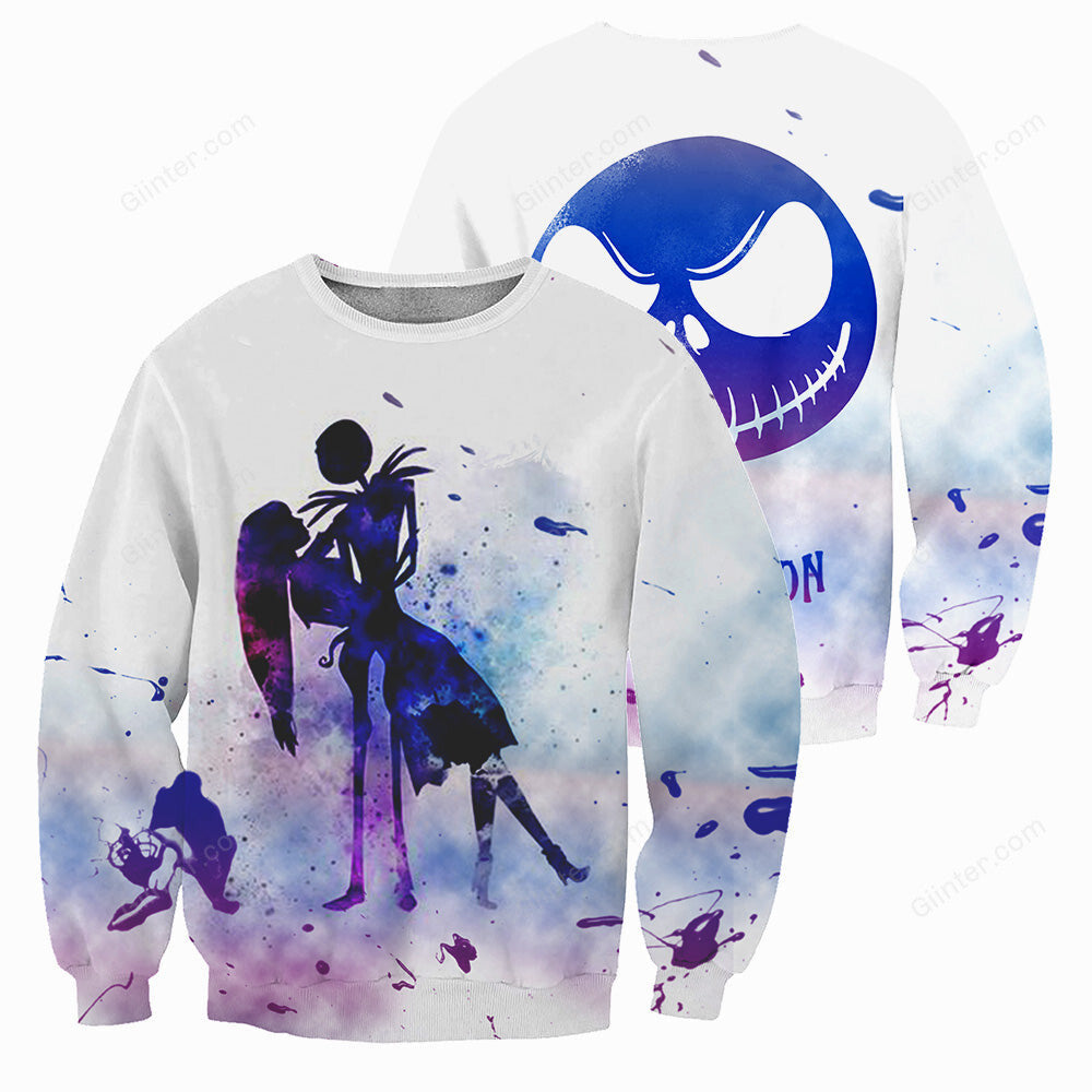 Jack Skellington 3D All Over Printed Shirts For Men And Women 342
