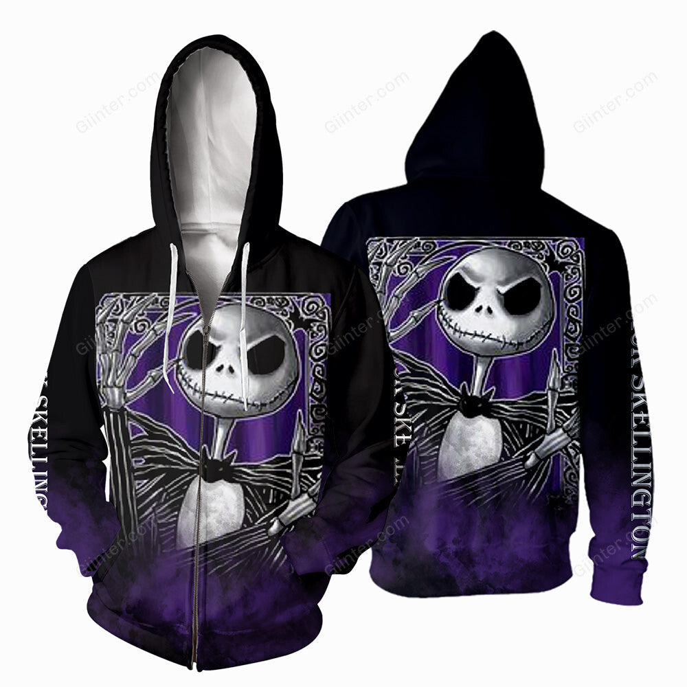Jack Skellington 3D All Over Printed Shirts For Men And Women 346