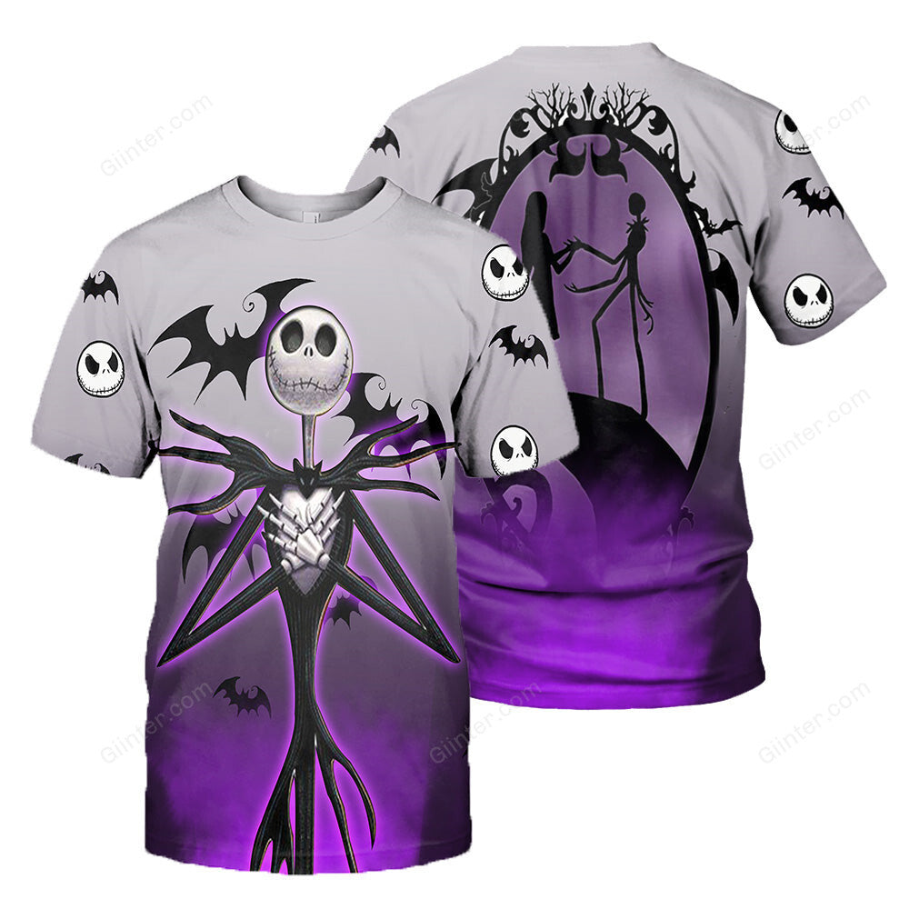 Jack Skellington 3D All Over Printed Shirts For Men And Women 35