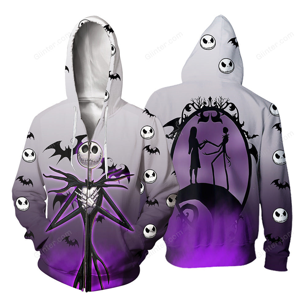 Jack Skellington 3D All Over Printed Shirts For Men And Women 35
