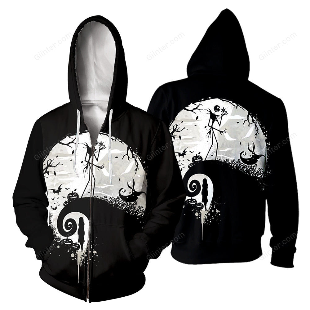 Jack Skellington 3D All Over Printed Shirts For Men And Women 351
