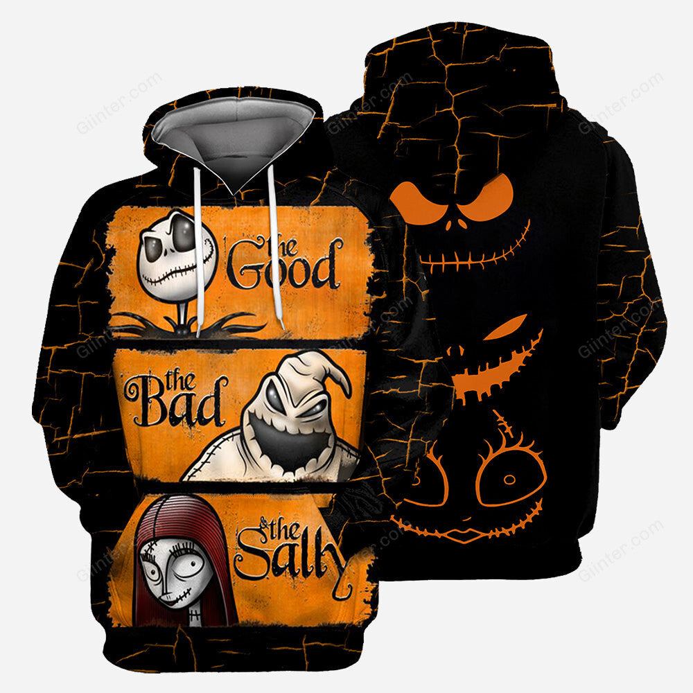 Jack Skellington 3D All Over Printed Shirts For Men And Women 356