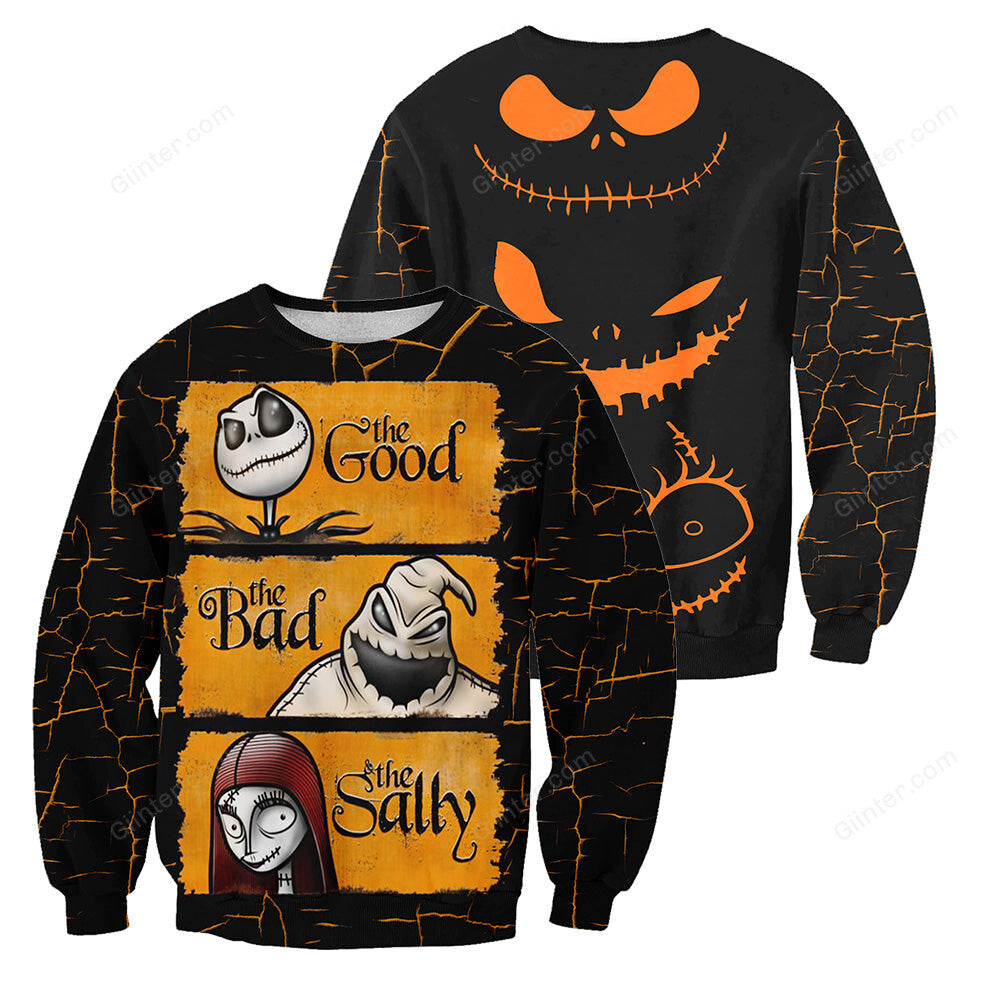 Jack Skellington 3D All Over Printed Shirts For Men And Women 356