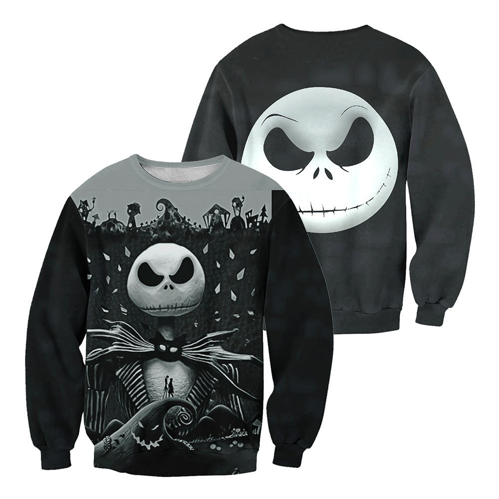 Jack Skellington 3D All Over Printed Shirts For Men And Women 357