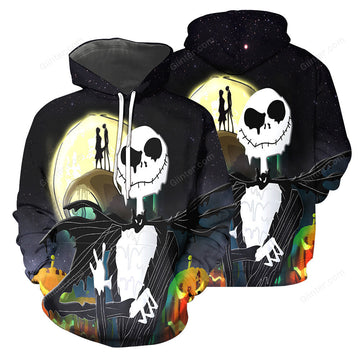 Jack Skellington 3D All Over Printed Shirts For Men And Women 36