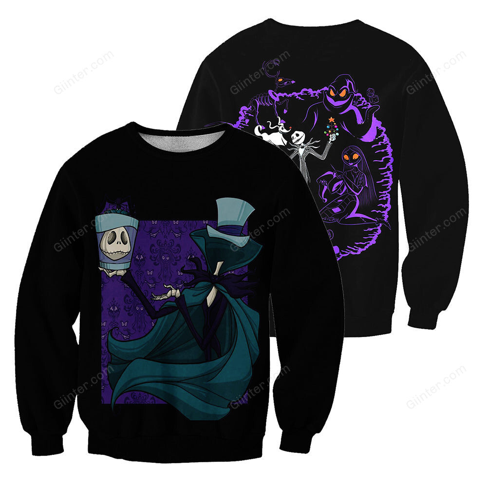 Jack Skellington 3D All Over Printed Shirts For Men And Women 362