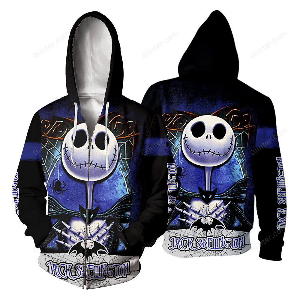 Jack Skellington 3D All Over Printed Shirts For Men And Women 366