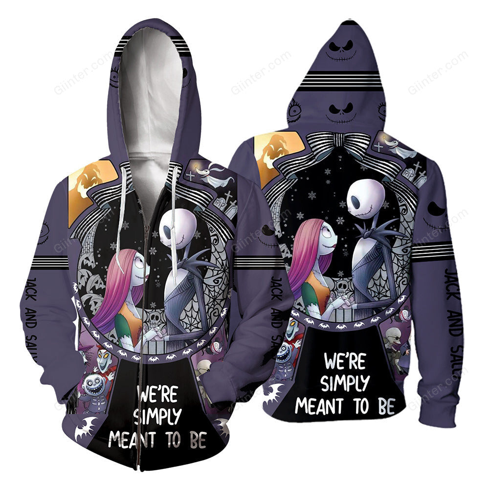 Jack Skellington 3D All Over Printed Shirts For Men And Women 367