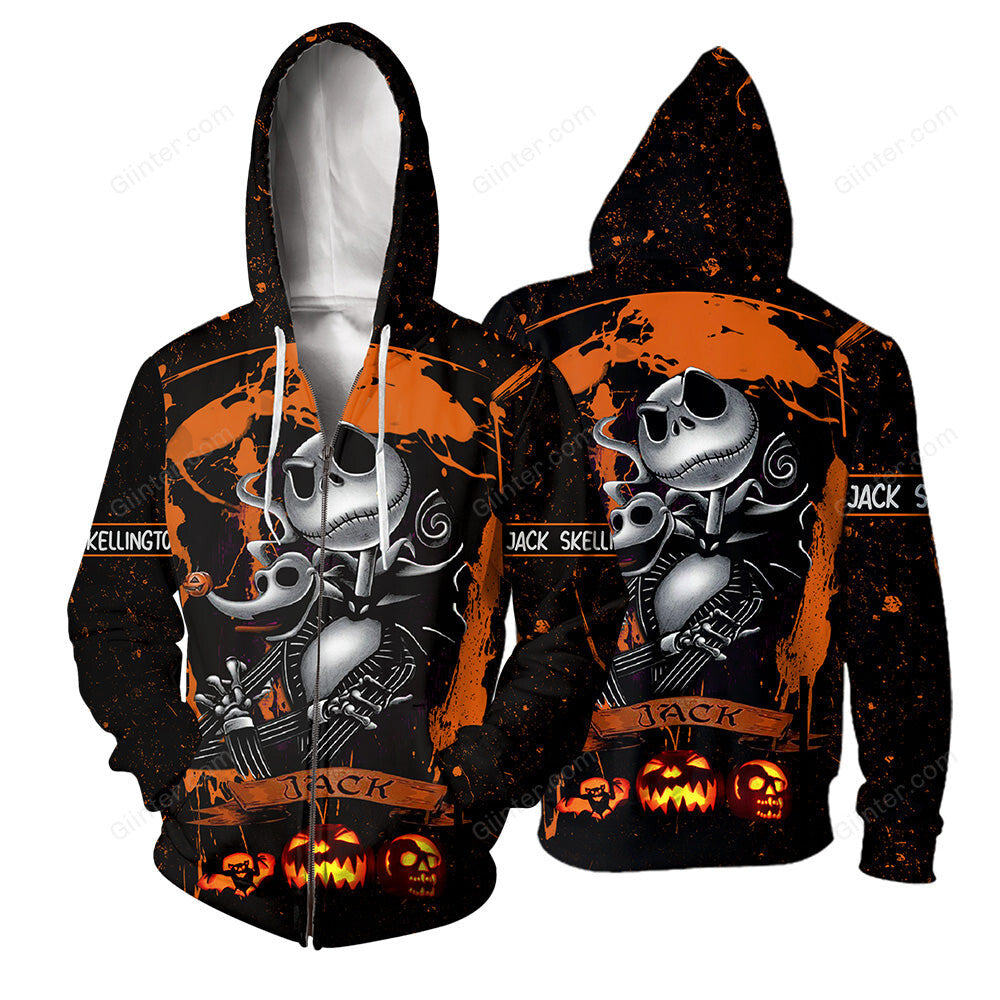 Jack Skellington 3D All Over Printed Shirts For Men And Women 368