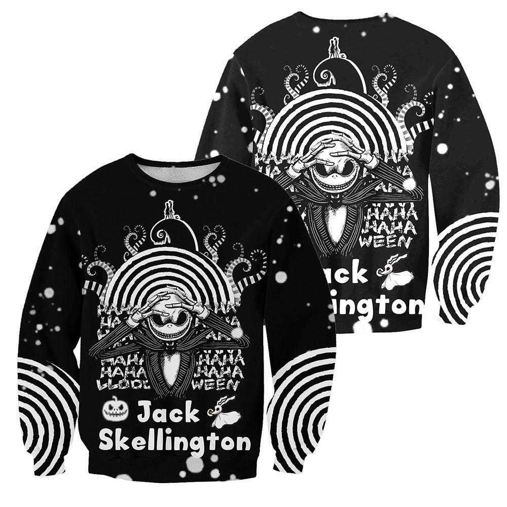 Jack Skellington 3D All Over Printed Shirts For Men And Women 369