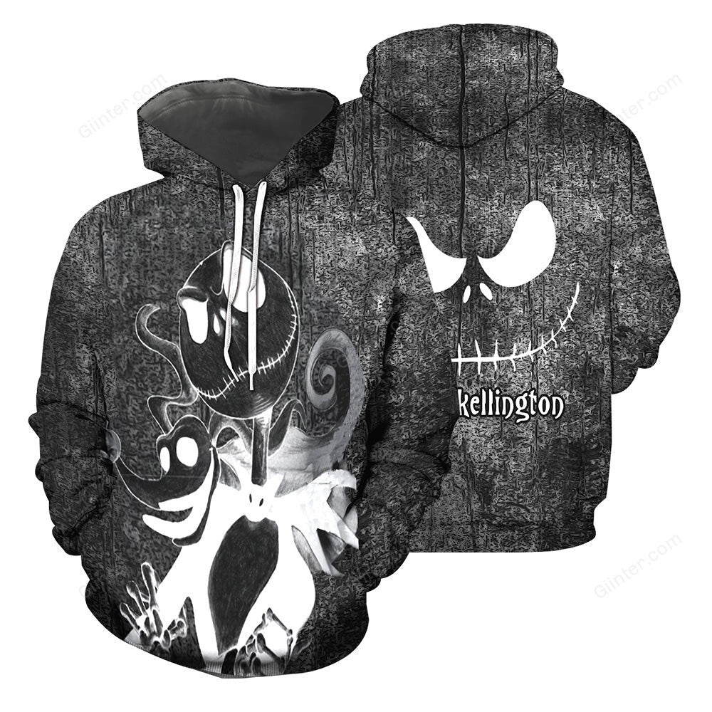 Jack Skellington 3D All Over Printed Shirts For Men And Women 37