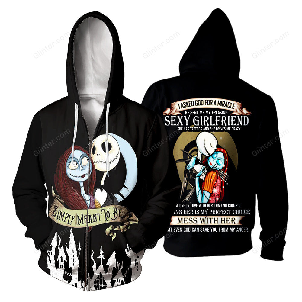 Jack Skellington 3D All Over Printed Shirts For Men And Women 370