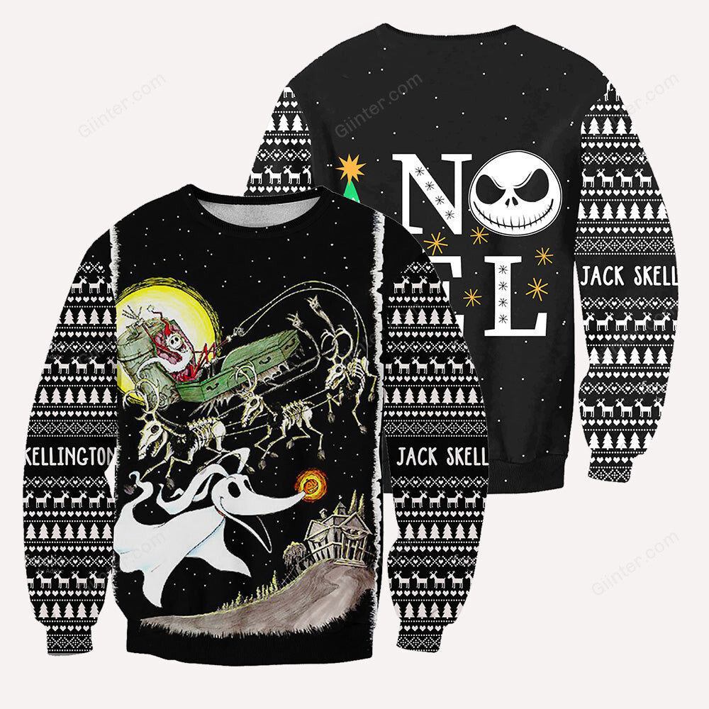 Jack Skellington 3D All Over Printed Shirts For Men And Women 381