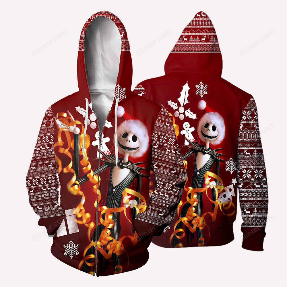 Jack Skellington 3D All Over Printed Shirts For Men And Women 382