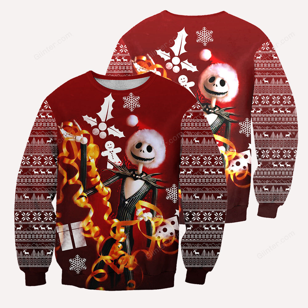 Jack Skellington 3D All Over Printed Shirts For Men And Women 382
