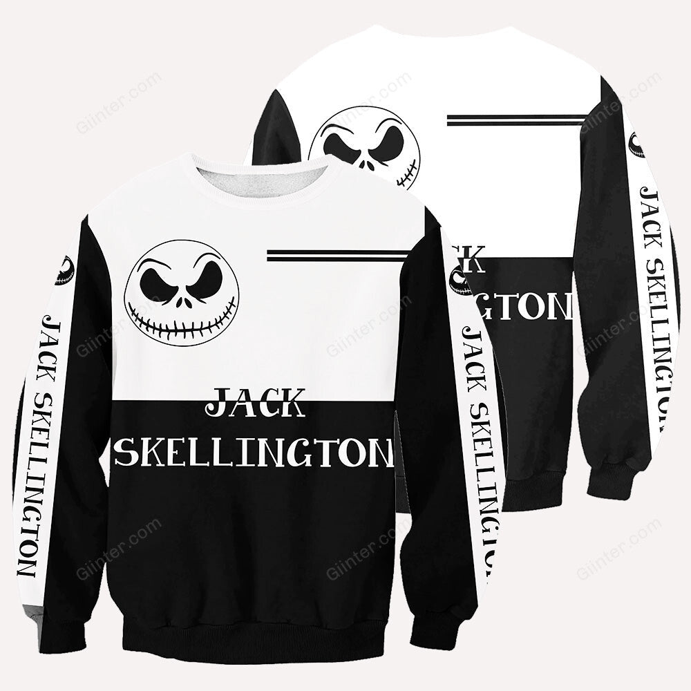 Jack Skellington 3D All Over Printed Shirts For Men And Women 384