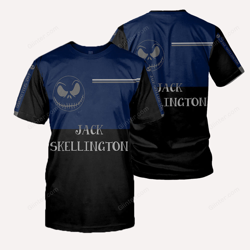 Jack Skellington 3D All Over Printed Shirts For Men And Women 385