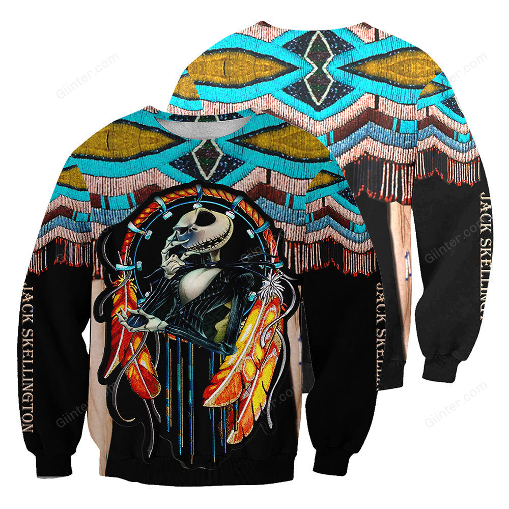 Jack Skellington 3D All Over Printed Shirts For Men And Women 386