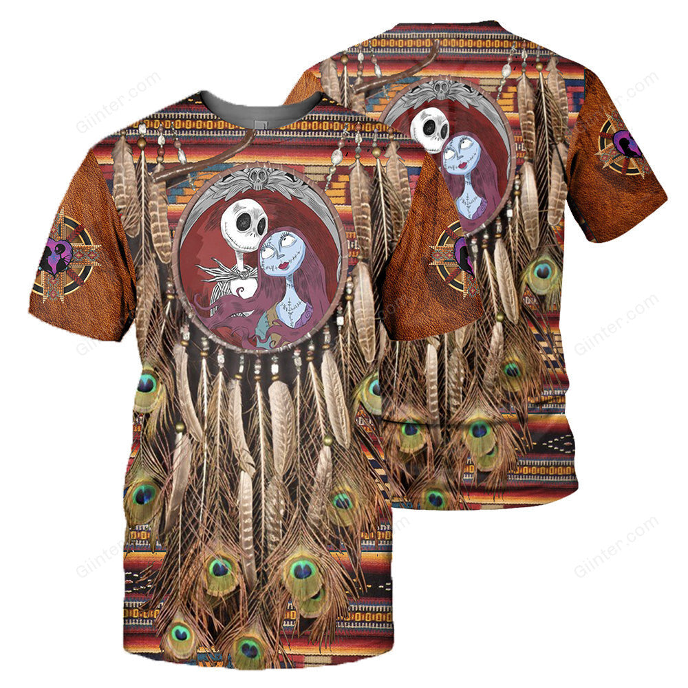 Jack Skellington 3D All Over Printed Shirts For Men And Women 390