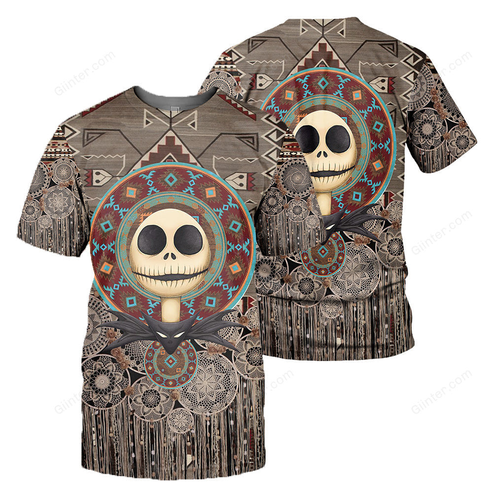 Jack Skellington 3D All Over Printed Shirts For Men And Women 391