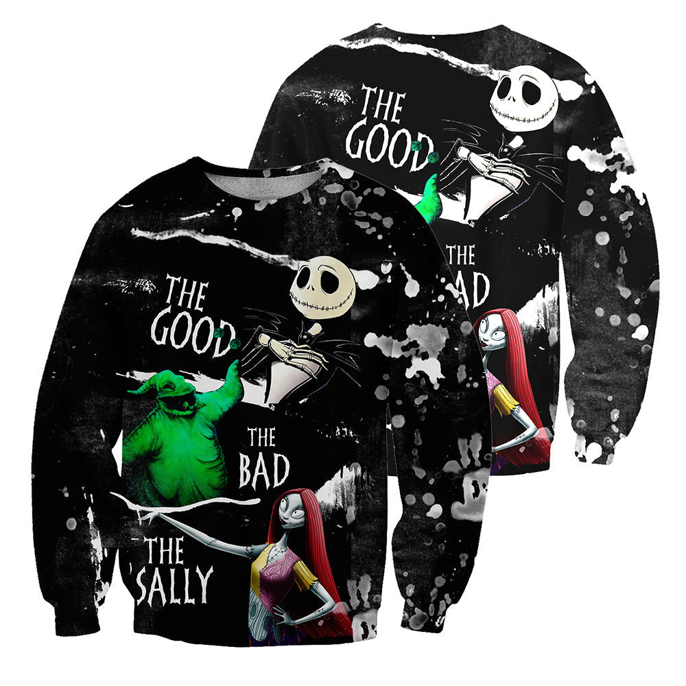 Jack Skellington 3D All Over Printed Shirts For Men And Women 396
