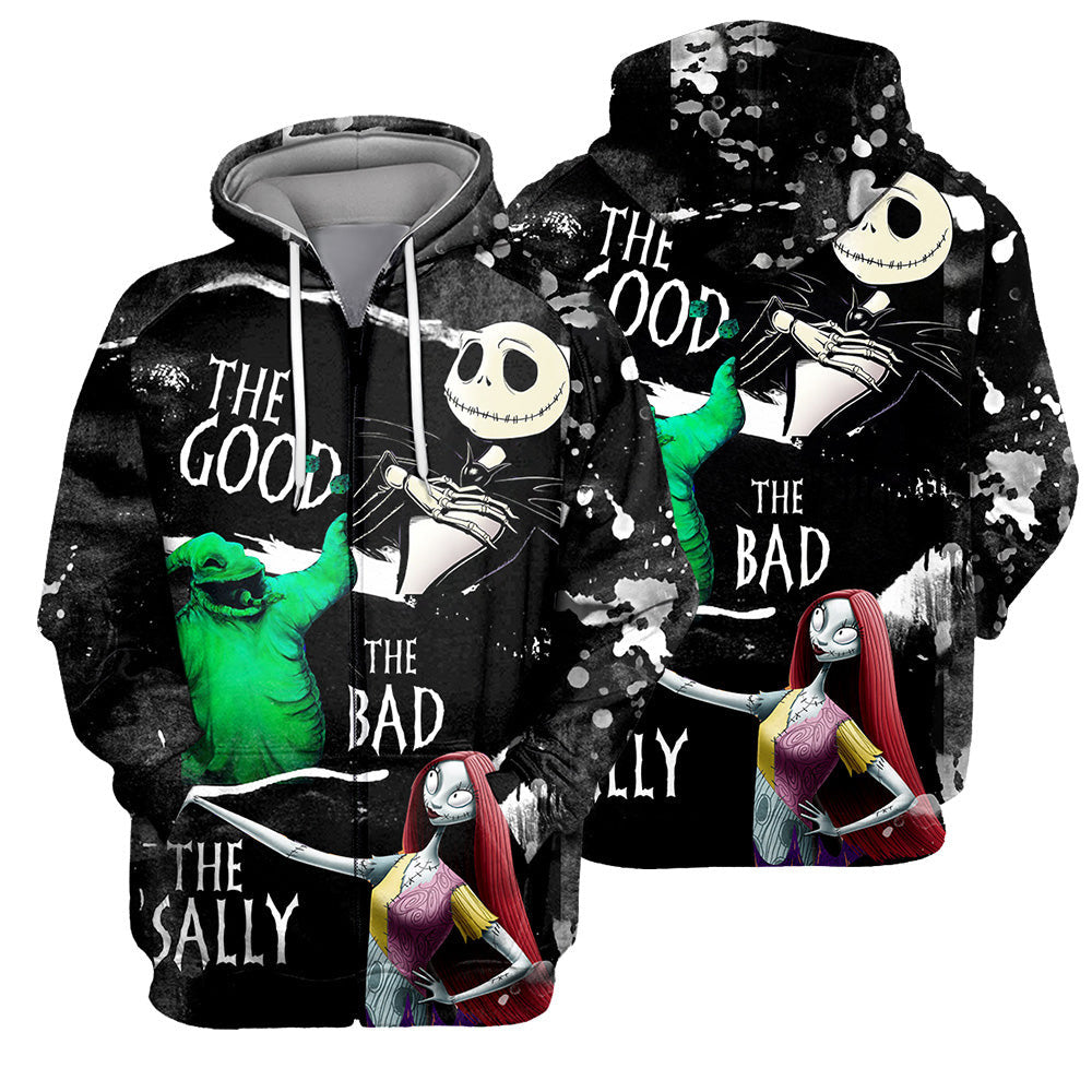 Jack Skellington 3D All Over Printed Shirts For Men And Women 396