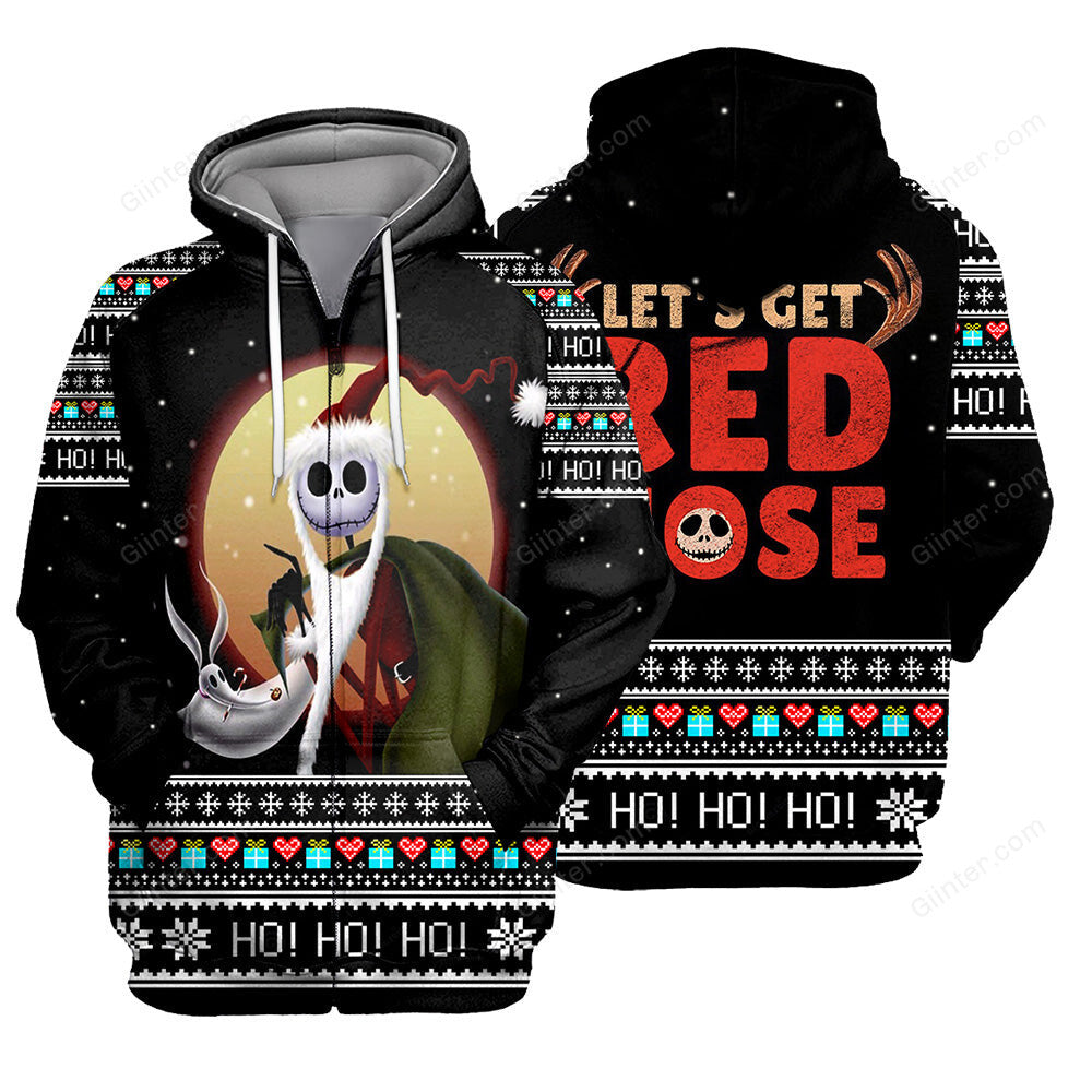 Jack Skellington 3D All Over Printed Shirts For Men And Women 398