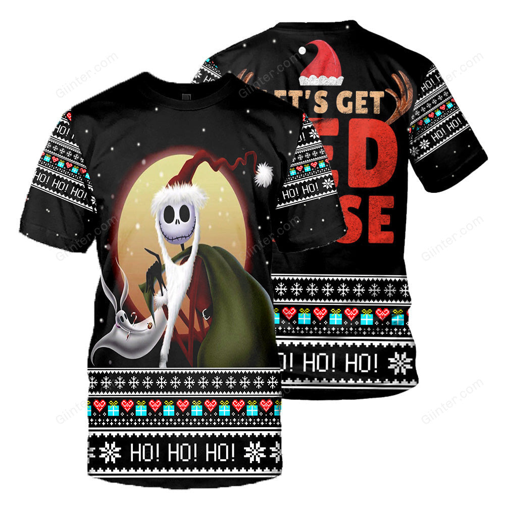 Jack Skellington 3D All Over Printed Shirts For Men And Women 398