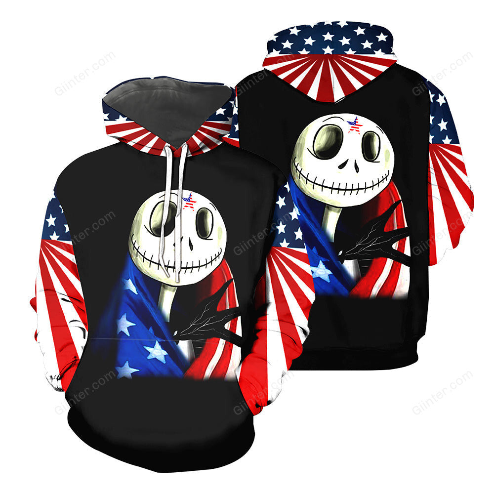 Jack Skellington 3D All Over Printed Shirts For Men And Women 40