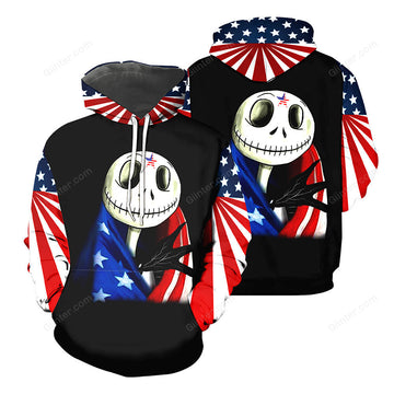 Jack Skellington 3D All Over Printed Shirts For Men And Women 40