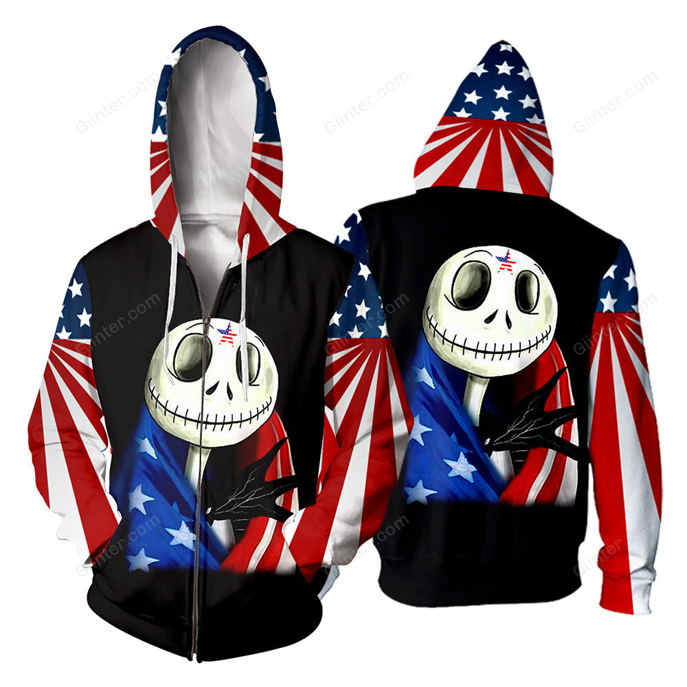 Jack Skellington 3D All Over Printed Shirts For Men And Women 40