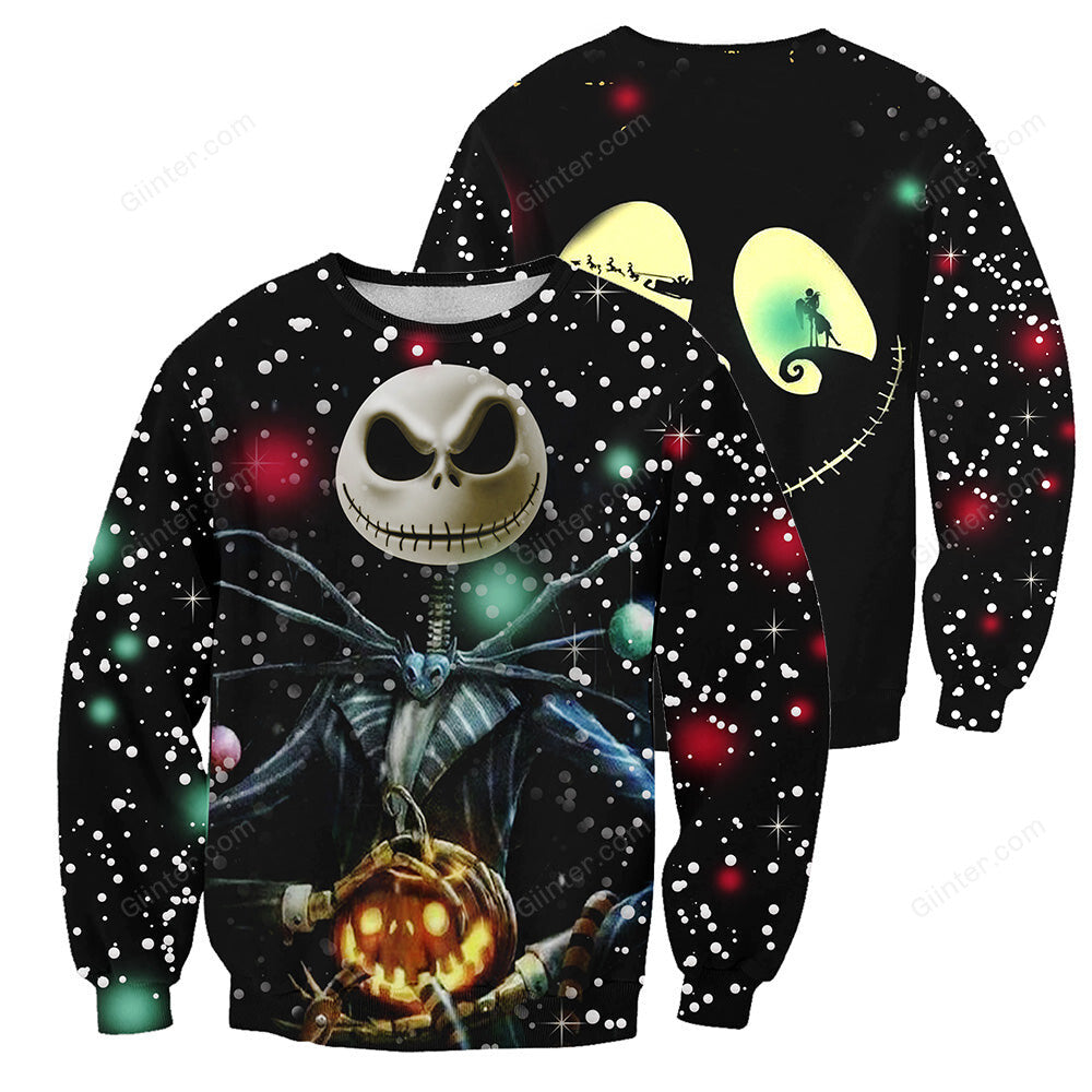 Jack Skellington 3D All Over Printed Shirts For Men And Women 401