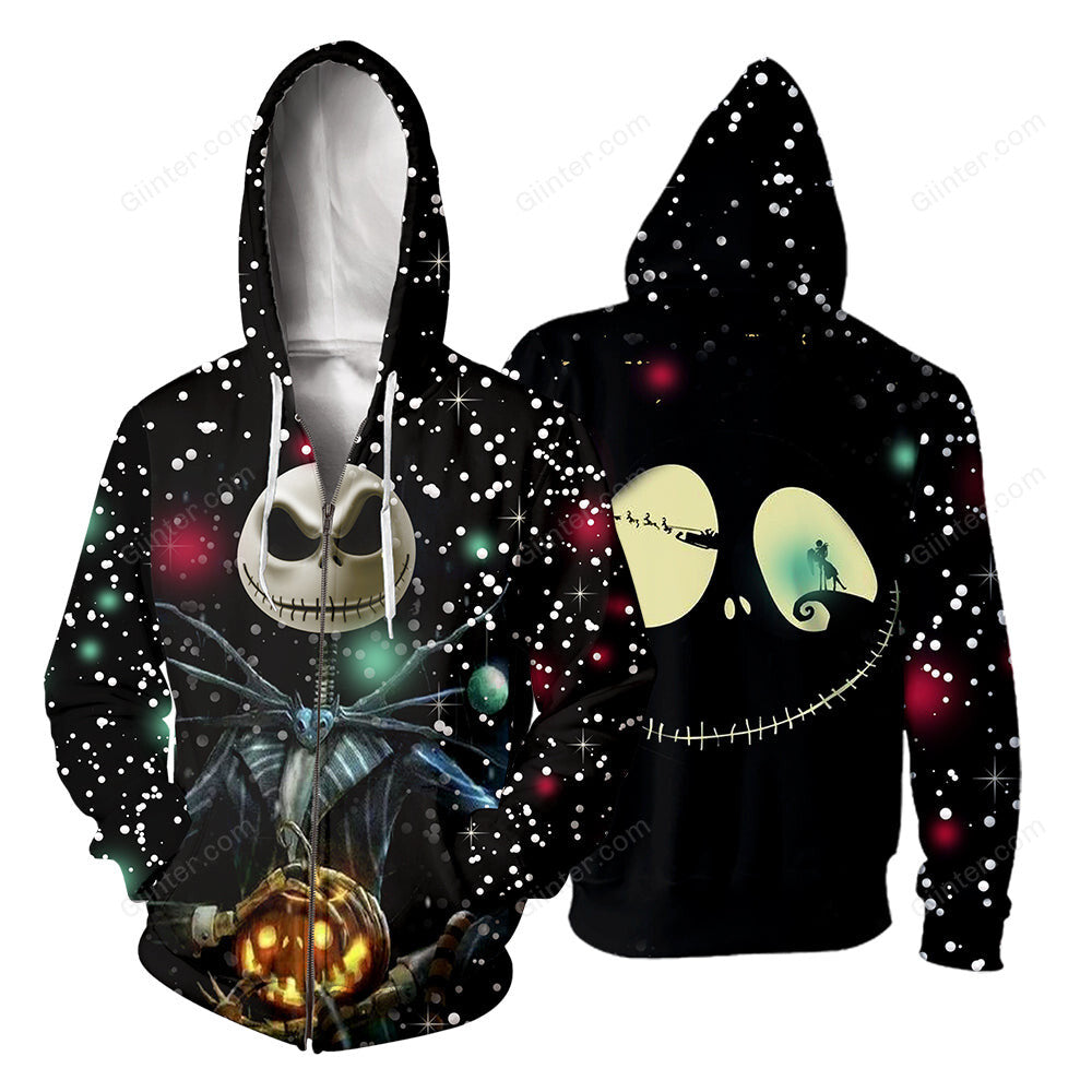Jack Skellington 3D All Over Printed Shirts For Men And Women 401