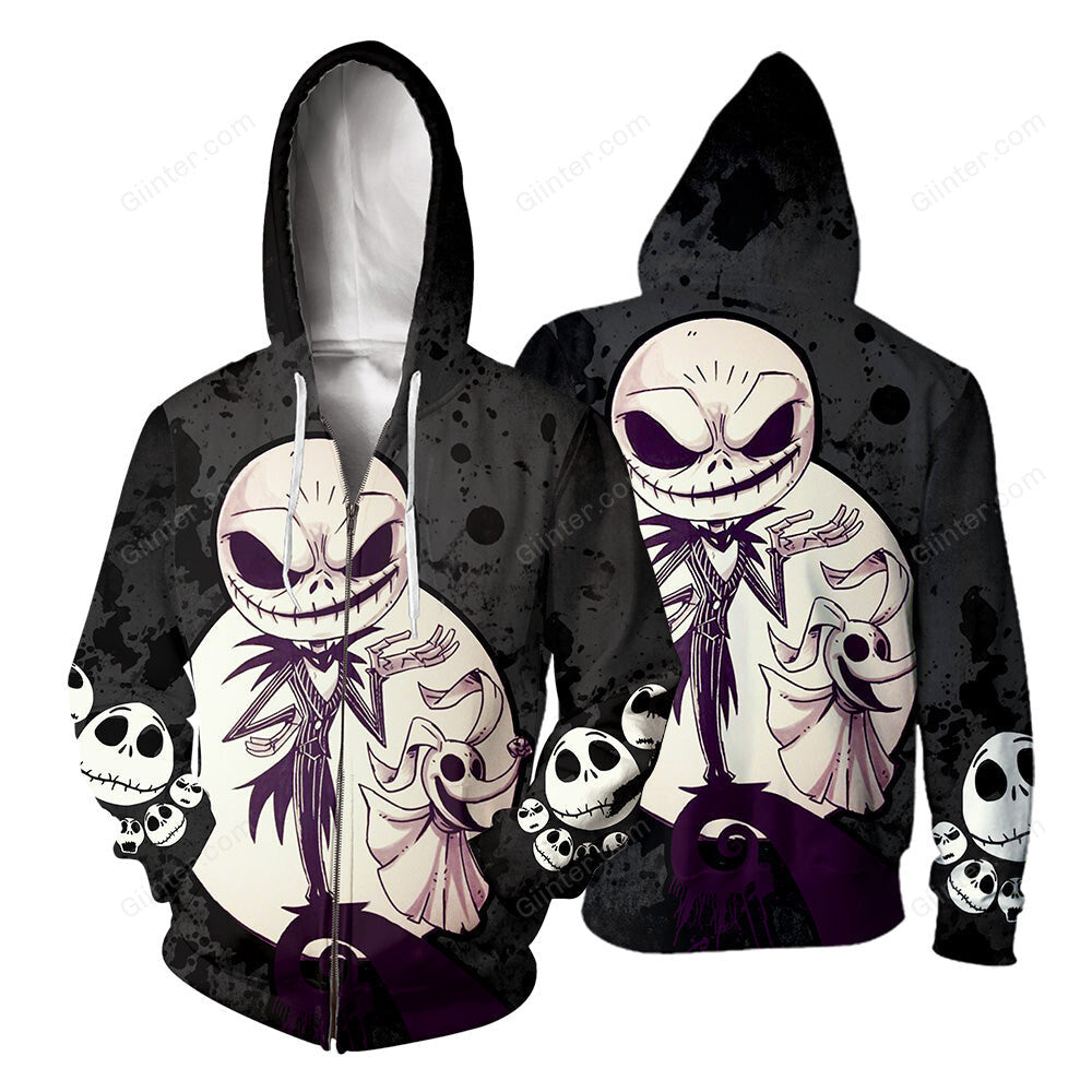 Jack Skellington 3D All Over Printed Shirts For Men And Women 409