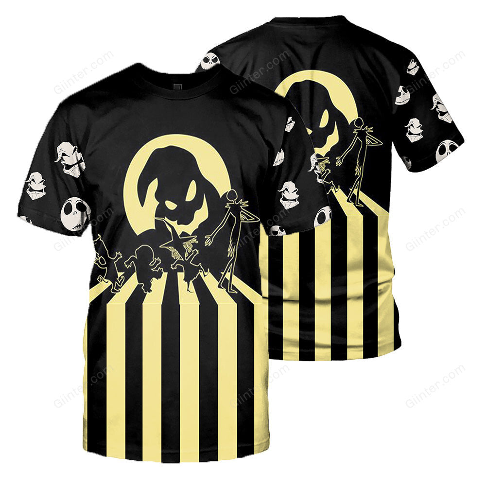 Jack Skellington 3D All Over Printed Shirts For Men And Women 410