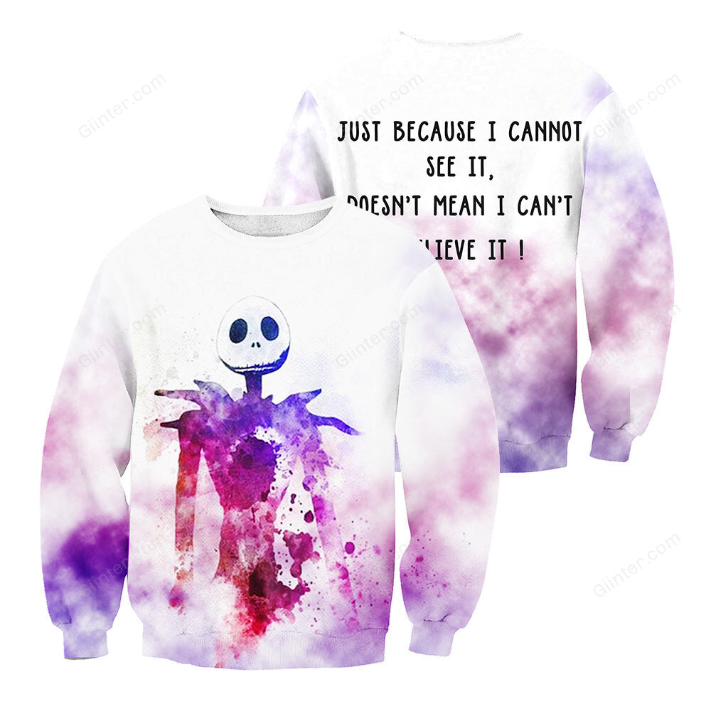 Jack Skellington 3D All Over Printed Shirts For Men And Women 413