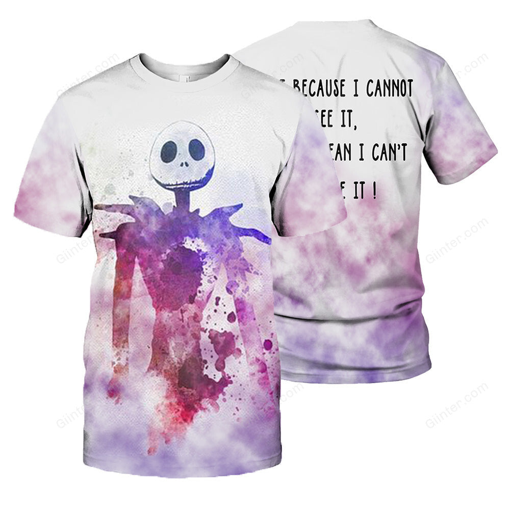 Jack Skellington 3D All Over Printed Shirts For Men And Women 413