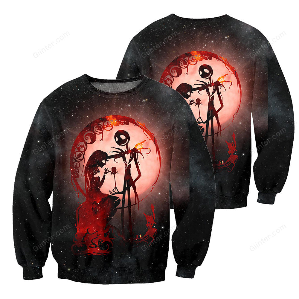 Jack Skellington 3D All Over Printed Shirts For Men And Women 42