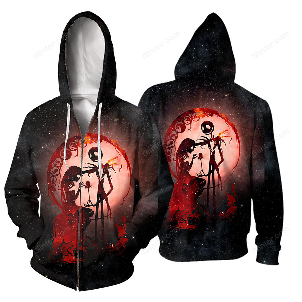 Jack Skellington 3D All Over Printed Shirts For Men And Women 42
