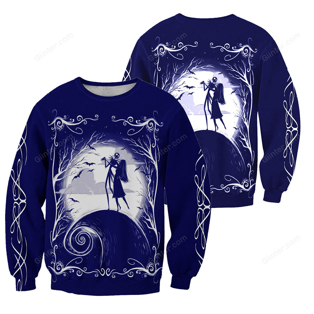 Jack Skellington 3D All Over Printed Shirts For Men And Women 420