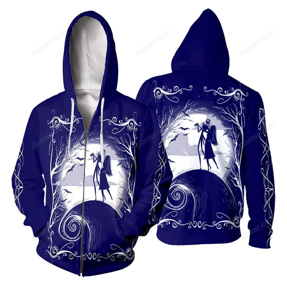 Jack Skellington 3D All Over Printed Shirts For Men And Women 420