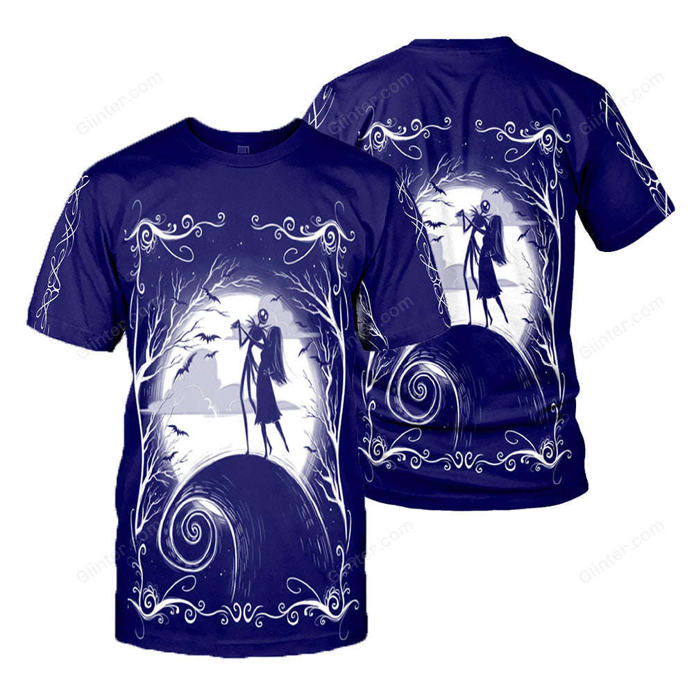 Jack Skellington 3D All Over Printed Shirts For Men And Women 420