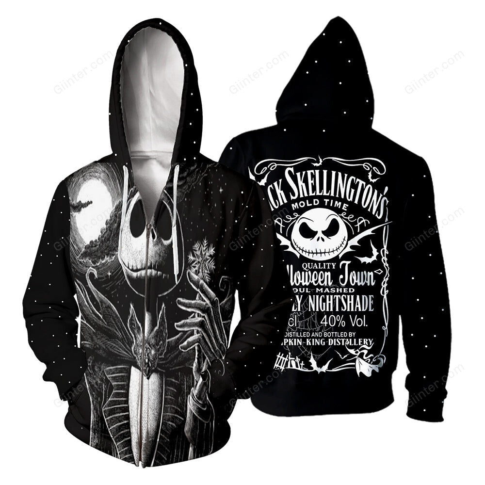 Jack Skellington 3D All Over Printed Shirts For Men And Women 421
